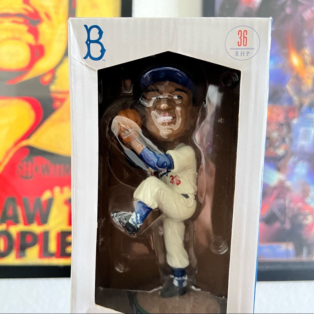 Dodgers Don Newcombe Bobblehead 2016 Brooklyn / Los Angeles - Picture 3 of 8